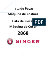 Máquina Singer Facilita 2868C