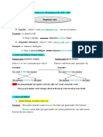 Summary of All Sequences For 4MS 2021