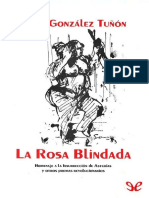 La rosa blindada, poema revolucionario de Raúl González Tuñón