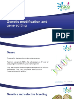 Genetic Modification and Gene Editing PPT 1416wfcf