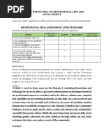 Activity 1: I Think I Need To Focus More On The Domain 1 Containing Knowledge and