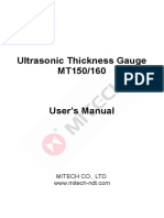 Ultrasonic Thickness Gauge User Manual