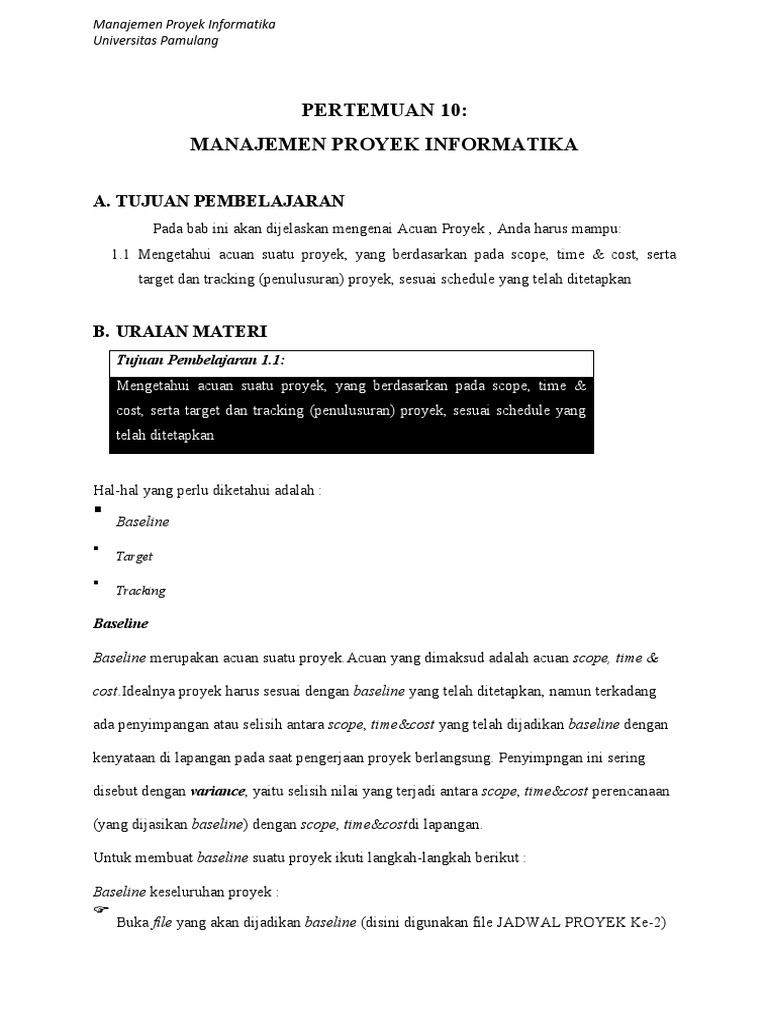 Modul MPI P10 | PDF