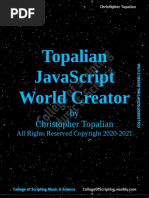 JavaScript World Creator by Christopher Topalian