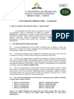 2017 Regulamento Oficial Da Corun PDF