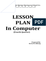 LESSON PLAN - 4th Week - February 4-7, 2020