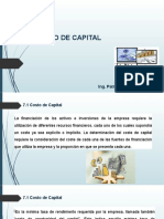 Costo de Capital