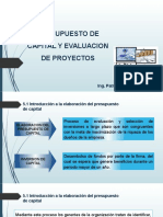 Presupuesto de Capital y Evaluacion de Proyectos