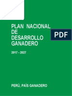 Plan Nacional Ganadero 2017 2027