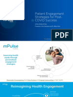 Patient Engagement Strategies For Post-COVID Success