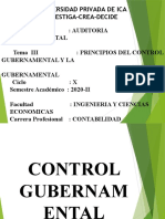SESION 3 Principios Rectores Del Control Gubernamental y de La Auditoria Gubernamental.