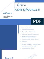 Dinamica Das Maquinas 2 - Aula 3