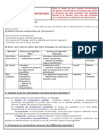 Fiches de Cours Marche Et Prix