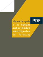 Manual de Ayuda A Las Nuevas Des Municipales Del Paraguay