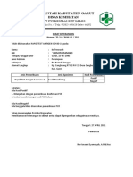 Format Hasil RDT Antigen