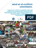La Salud en El Conflicto Colombiano