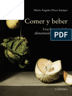 「Samper - María Ángeles Pérez」 Comer y beber - Ediciones Cátedra -