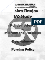 Determinants of Foreign Policy