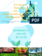 Compare and Contrast Process in Plants and Animals: Reproduction and Development