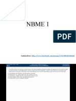 NBME 1 BLOCK 1-4 (No Answers Version)