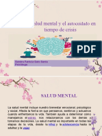 Tu Salud Mental y El Autocuidado en Tiempo