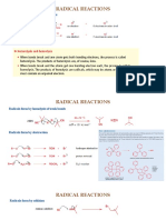 Radical Reactions: Radicals Contain Unpaired Electrons