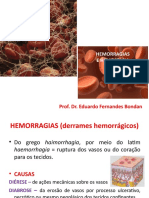  Hemorragias e hemostasia