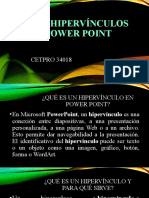 Hipervínculos en Power Point.