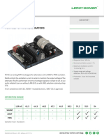 For Arep or PMG Alternators: Characteristics