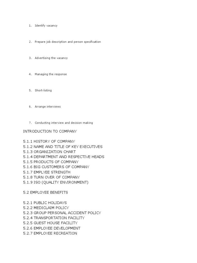 Identify Vacancy PDF