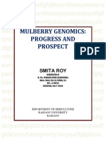 Mulberry Genomics Progress and Prospect
