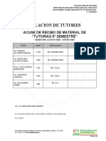 Acmat. Tutorias