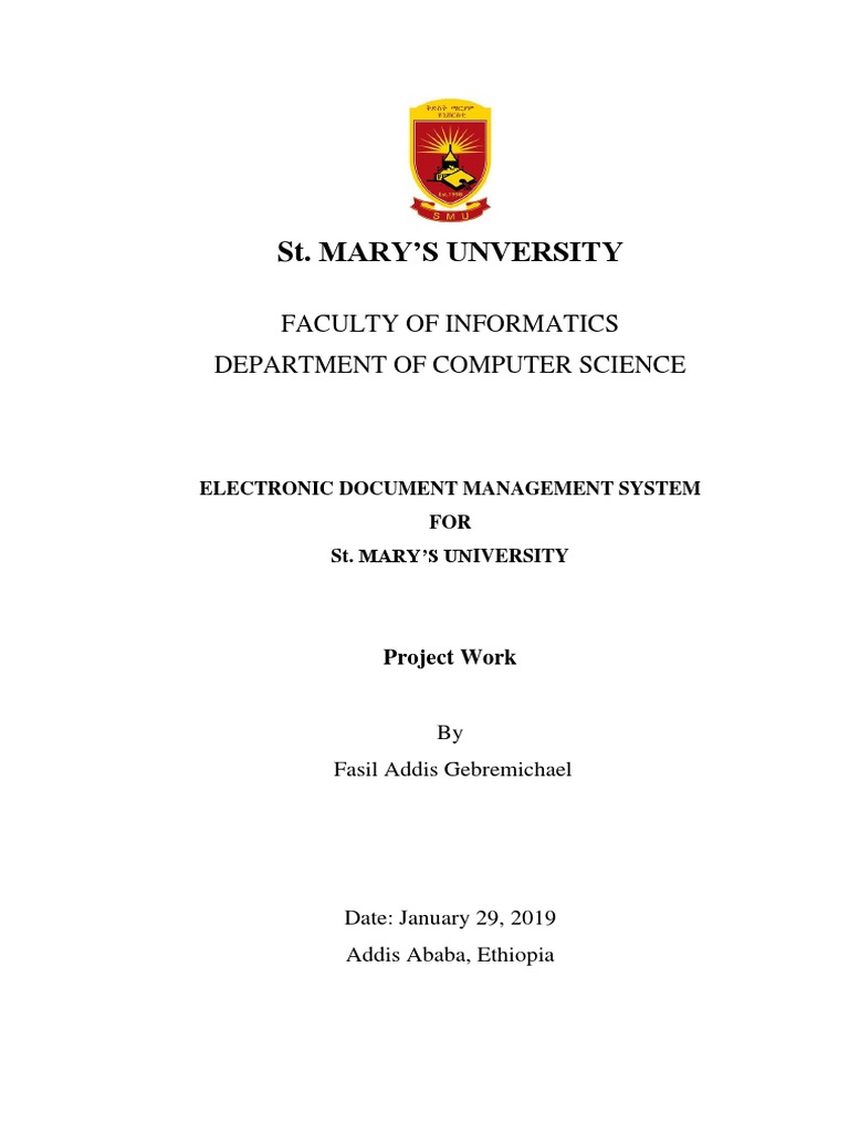 Electronic Document Management System | PDF | Computers