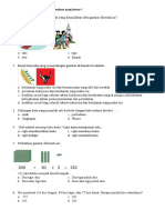 Soal UAS-PAS Kelas 2 Tema 1