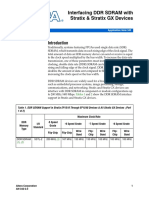 Interfacing DDR SDRAM With Stratix & Stratix GX Devices: Application Note 342 December 2005 Ver. 2.0