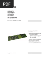 Sicam Ak Sicam Ak 3 Sicam TM Sicam BC SM-2558/ETA4: Protocol Elements For Ethernet TCP/IP