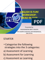 English Is Fun! Workshop: Mead in Cefr: Presented By: Yashwanora Binti Yahaya Ipg Kampus Bahasa Antarabangsa, Malaysia