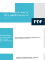 Ejercicio de Problematización