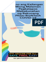 Pfizer After Vaccine Brochure TG