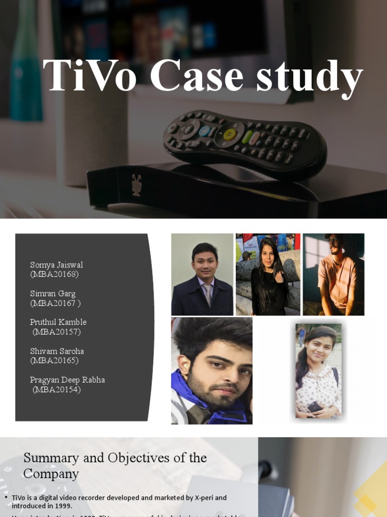Case Study Group-10 | PDF | Digital Video Recorder | Advertising