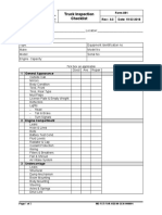 Form-091-Truck Inspection Checklist