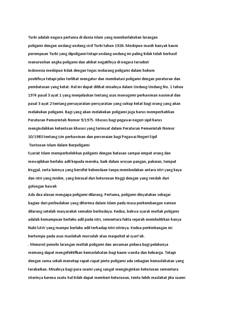 Bagaimana Pandanganmu Terhadap Poligami Quora