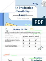 The Production Possibility Curve: Presented By: Arpan Acharya