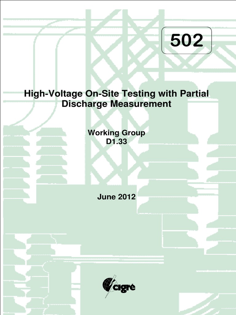 High-Voltage On-Site Testing With Partial Discharge Measurement | PDF ...
