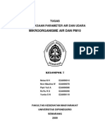 Pemeriksaan Parameter Air &amp; Udara Mikroorganisme Air Dan Pm10