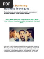 The 8 Basic Building Blocks | PDF | Multi Level Marketing | Meaning Of Life