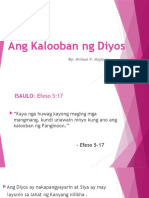 Ang Kalooban at Patnubay Ng Dios by Michael R. Maglaque