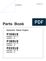 158-P180-P222 Parts Book