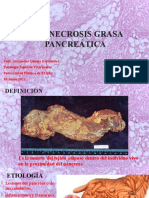 133 necrosis grasa pancreática