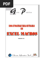 Download Excel Macros Tutorial Spanish by Rodrigo Durn SN51404760 doc pdf